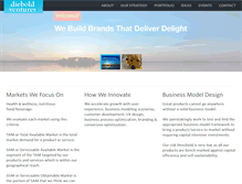 Tablet Screenshot of dieboldventures.com